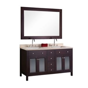 60 inch Double Bathroom Vanity (BRAND NEW in box!)